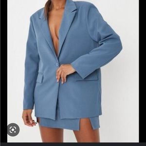 Misguided tailored oversized blazer